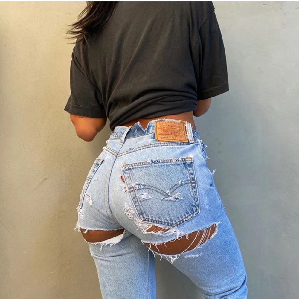 Samaria Leah anita denim